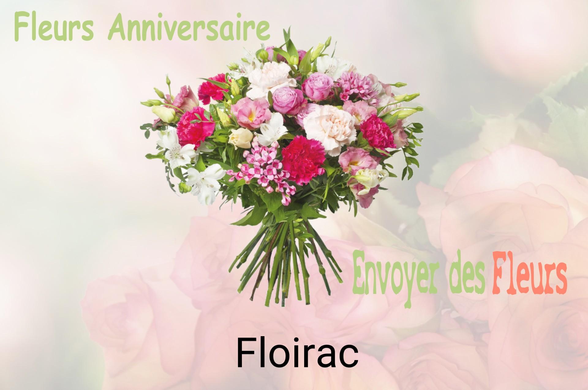 Bouquet de fleurs d’anniversaire livré à Floirac
